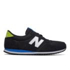 420 New Balance Men's & Women's Running Classics Shoes - Black/blue (u420ksl)
