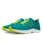 New Balance 711 Mesh Women's Gym Trainers Shoes - Wintergreen, Hi-lite (wx711tl)