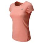 New Balance 5197 Women's Heathered Short Sleeve - Fiji (wft5197fij)