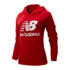 New Balance 91523 Women's Essentials Pullover Hoodie - Red (wt91523rep)