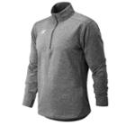 New Balance 710 Men's Lightweight Solid Half Zip - Grey (tmmt710mhg)