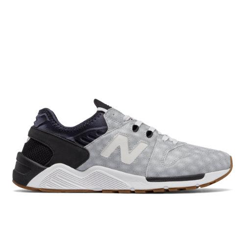 009 New Balance Men's Sport Style Sneakers Shoes - White/black (ml009utw)