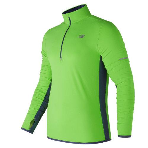 New Balance 71233 Men's Impact Half Zip - Green (mt71233egl)