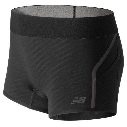 New Balance 71205 Women's Precision Run Short - Black (ws71205bk)