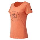 New Balance 71604 Women's United Nyc Half Big Apple Tee - (wt71604v-ue)