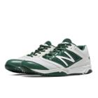 New Balance Turf 4040v3 Synthetic Mesh Men's Recently Reduced Shoes - White/green (t4040oa3)