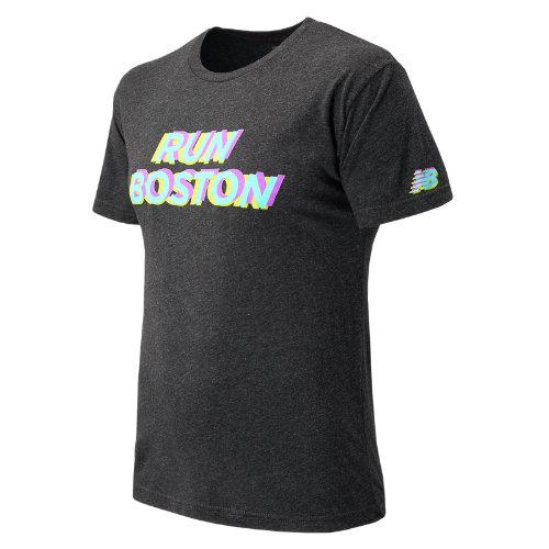 New Balance 71813 Men's Run Boston Tri Color Graphic Tee - (mt71813e)