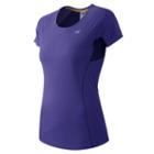 New Balance 61229 Women's Nb Ice Short Sleeve - Purple/blue (wt61229ttn)