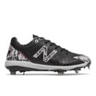 New Balance 4040v5 Pedroia Metal Men's Cleats And Turf Shoes - Black/white/red (l4040pk5)