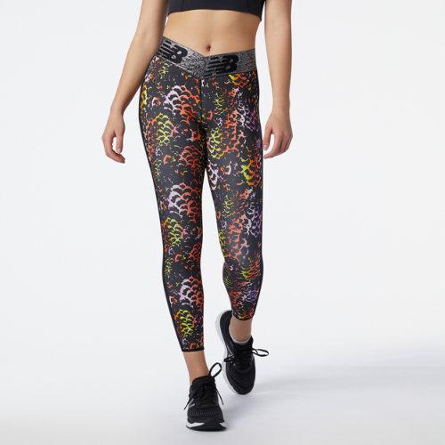 New Balance Women's Relentless Premium Printed High Rise 7/8 Tight