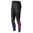New Balance 71230 Women's Impact Premium Printed Tight - Red/white (wp71230imu)