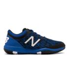 New Balance 4040v5 Turf Men's Cleats And Turf Shoes - Black/blue (t4040bb5)