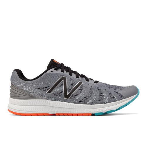 New Balance Fuelcore Rush V3 Men's Speed Shoes - Grey/black/green (mrushgo3)