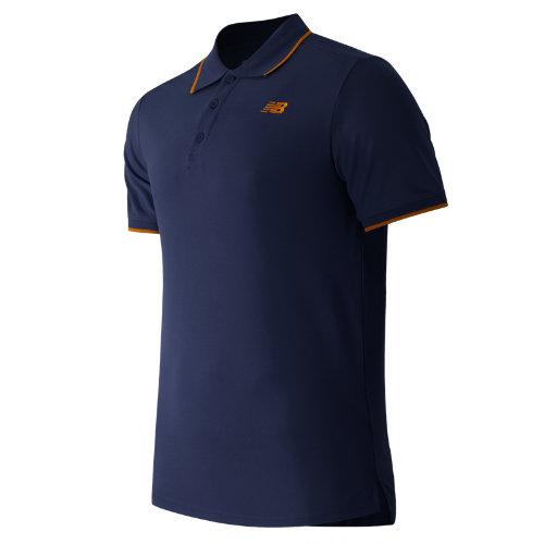New Balance 53415 Men's Challenger Classic Polo - Aviator/impulse (mt53415aim)