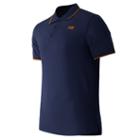 New Balance 53415 Men's Challenger Classic Polo - Aviator/impulse (mt53415aim)