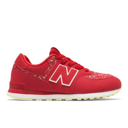 New Balance 574 Glow In The Dark Kids Grade School Lifestyle Shoes - (gc574-gdb)
