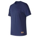 New Balance 73506 Men's Re-engineered Tee - Navy (mt73506pgm)