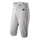 New Balance 240 Men's Adversary 2 Baseball Piped Knicker Athletic - Grey/blue (bmp240grr)