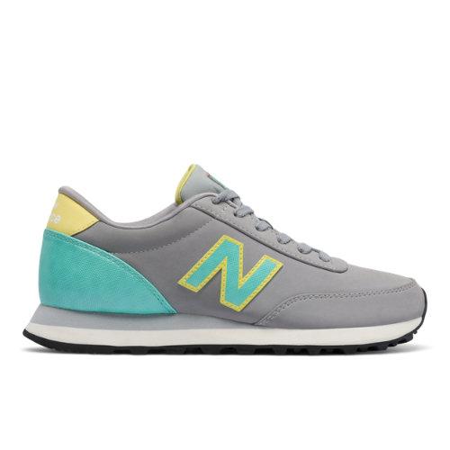 501 New Balance Women's Running Classics Shoes - Silver/blue (wl501opc)