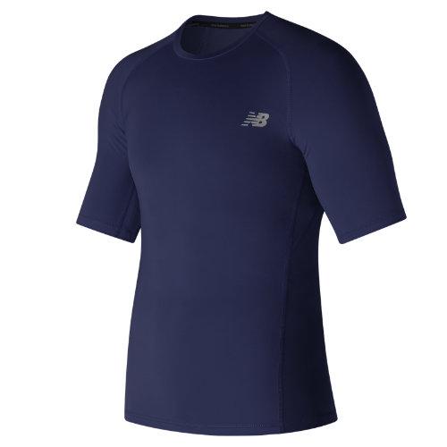 New Balance 73037 Men's Challenge Short Sleeve - Navy (mt73037pgm)