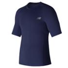 New Balance 73037 Men's Challenge Short Sleeve - Navy (mt73037pgm)