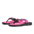 New Balance Cruz Ii Thong Women's Flip Flops Shoes - Black, Exuberant Pink (w6052bki)