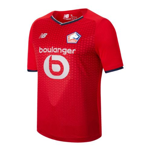 New Balance Men's Lille Losc Home Short Sleeve Jersey