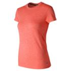 New Balance 71156 Women's M4m Seamless Short Sleeve - Orange (wt71156sur)