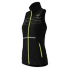 New Balance 53201 Women's Beacon Vest - Black, Hi-lite (wv53201bk)