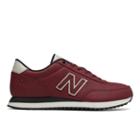 New Balance 501 Ripple Sole Men's Running Classics Shoes - Red/off White (mz501asy)