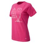 New Balance 5140 Women's Pink Ribbon Owl Tee - (rwgt5140)