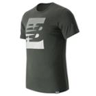 New Balance 63514 Men's Split Sport Style Tee - Grey (mt63514gvv)