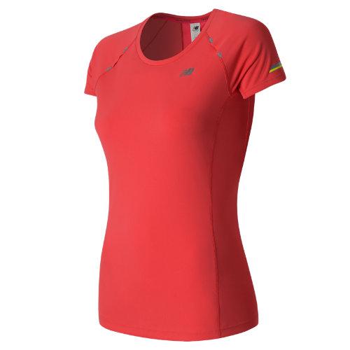 New Balance 63223 Women's Nb Ice Short Sleeve - Red (wt63223enr)