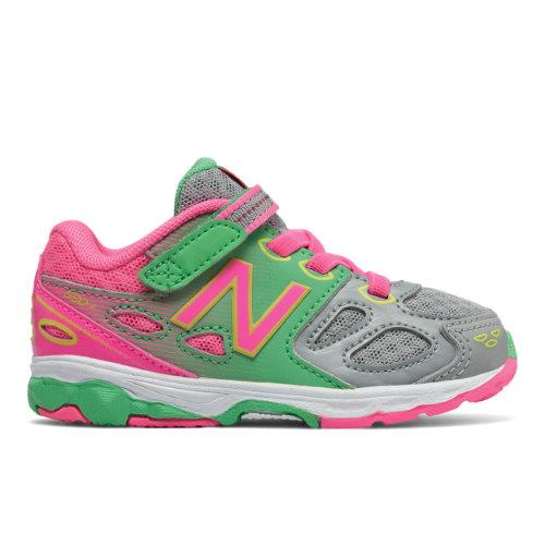 New Balance Hook And Loop 680v3 Kids' Running Shoes - (ka680in-v3g)
