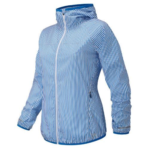 New Balance 63269 Women's J.crew Windcheater Jacket - Blue (wj63269sgs)