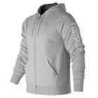 New Balance 63550 Men's Brooklyn Half Finisher Tee - Grey/white (mj63550vagw)