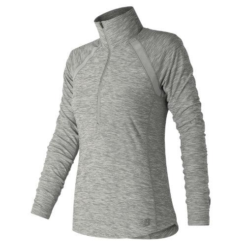 New Balance 81114 Women's Anticipate Half Zip - Grey (wt81114ag)