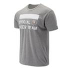 New Balance 93644 Men's Nyc Marathon Fan Tee - Grey (mt93644mag)