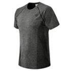 New Balance 53017 Men's M4m Seamless Short Sleeve - Black (mt53017bk)