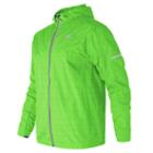 New Balance 71203 Men's Reflective Lite Packable Jacket - Green (mj71203egl)