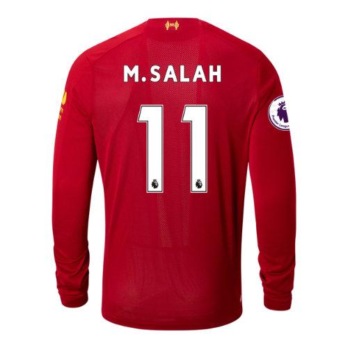 New Balance 939808 Men's Liverpool Fc Home Ls Jersey Salah Epl Patch - (mt939808-11yh)