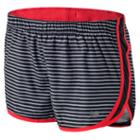 New Balance 53163 Women's Accelerate 2.5 Inch Printed Short - Daybreak, Black (ws53163dbp)