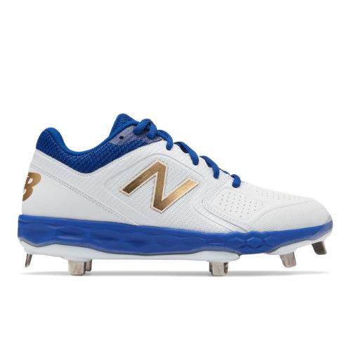 New Balance Fresh Foam Velo1 Women's Softball Shoes - Blue/white (smvelob1)