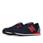 New Balance 420 70s Running Textile Men's & Women's Running Classics Shoes - Navy/red (u420rnr)