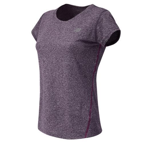New Balance 53150 Women's Heathered Short Sleeve Tee - (wt53150)