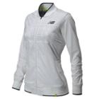New Balance 5152 Women's Tournament Warm Up Jacket - White (wtj5152wt)