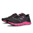 New Balance 711 Mesh Women's Gym Trainers Shoes - Black, Pink Shock (wx711pb)