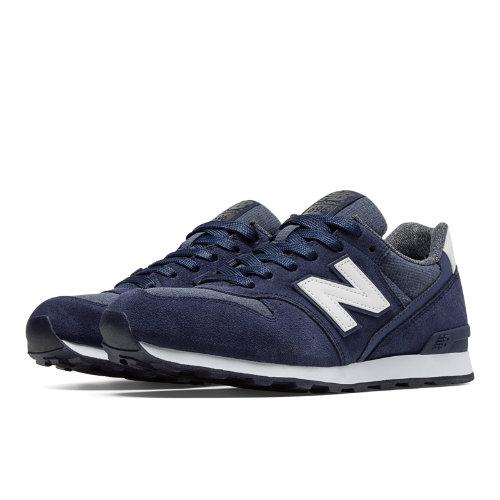 New Balance 696 Shadows Women's Running Classics Shoes - Navy, White (wl696shc)