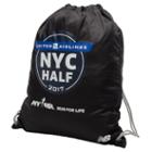 New Balance Men's & Women's United Nyc Half Gym Sack - Black (500239001)