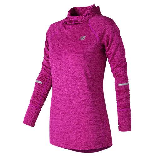 New Balance 73220 Women's Nb Heat Hoodie - Green (wt73220prh)